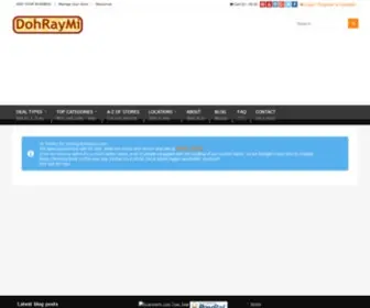 Dohraymi.com(Discount vouchers) Screenshot