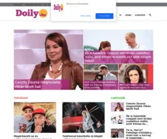 Doily.hu(Főoldal) Screenshot