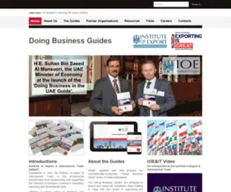 Doingbusinessguide.co.uk(International Market Advisor (IMA)) Screenshot