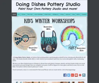 Doingdishes.com(Paint Your Own Pottery) Screenshot