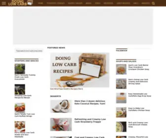 Doinglowcarb.com(Doing Low Carb) Screenshot