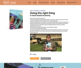 Doingtherightthing.nl(Doing the Right Thing) Screenshot