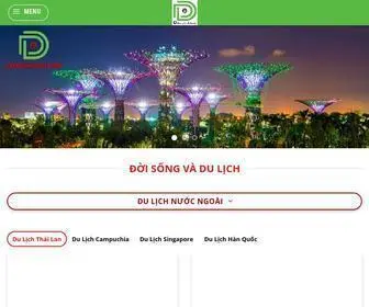 DoisongVadulich.com(Đời Sống Và Du Lịch) Screenshot