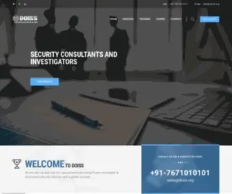 Doiss.org(Leading Cyber Security Companies in Delhi) Screenshot