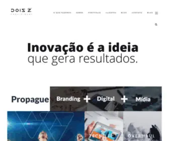 Doisz.com(Dois Z Publicidade) Screenshot