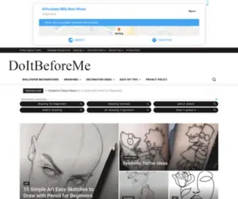 Doitbeforeme.com(Do It Before Me) Screenshot
