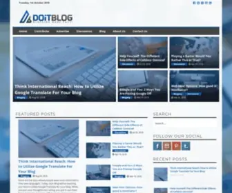 Doitblog.com(Blogging Made Easy) Screenshot