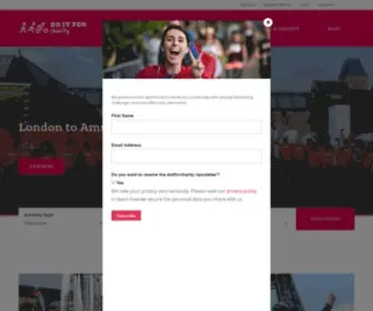 Doitforcharity.com(Do it for charity) Screenshot
