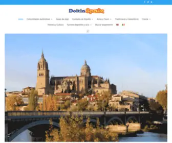 Doitinspain.com(Guías de viaje de España) Screenshot