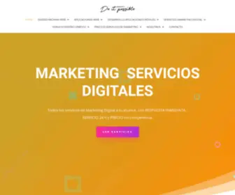 Doitpossible.es(Marketing Servicios digitales) Screenshot
