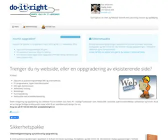 Doitright.no(DoITright AS) Screenshot