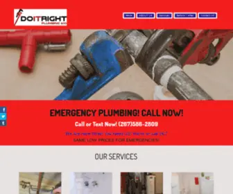 Doitrightplumbing610.com(Top-Tier Plumbing Excellence) Screenshot