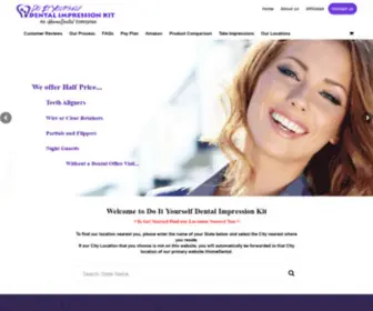 Doityourselfdentalimpressionkit.com(Do It Yourself Dental Impression Kit) Screenshot