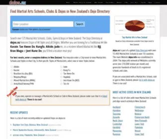 Dojos.nz(See related links to what you are looking for) Screenshot