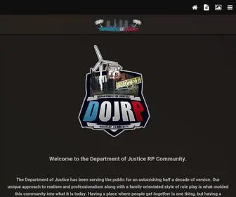Dojrp.com(Department of Justice Roleplay) Screenshot
