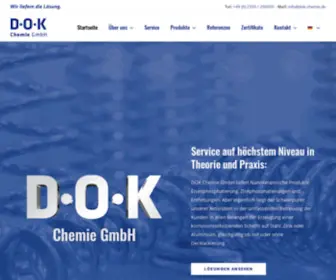 Dok-Chemie.de(DOK Chemie GmbH) Screenshot