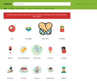 Dokan.co.in(Log In ‹ DOKAN) Screenshot
