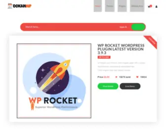 Dokanwp.com(Home) Screenshot