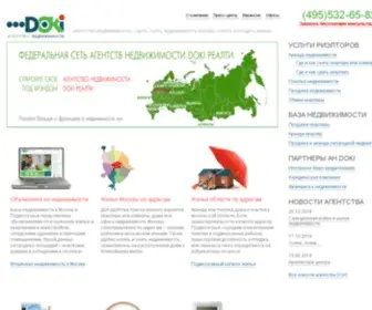 Doki.ru(Агентство недвижимости в Москве и Подмосковье) Screenshot