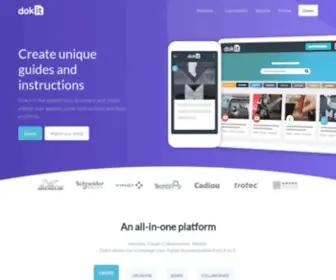 Dokit.io(Create better User Guides) Screenshot
