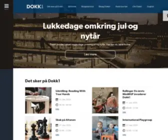 Dokk1.dk(Forside) Screenshot
