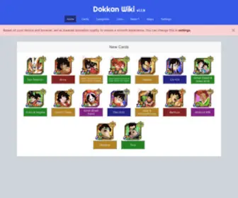 Dokkan.wiki(Dokkan Wiki) Screenshot