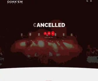 Dokkemopenair.eu(2 Days of Full Metal Madness) Screenshot