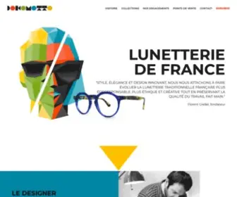 Dokomotto.com(DOKOMOTTO Handmade Eyewear) Screenshot