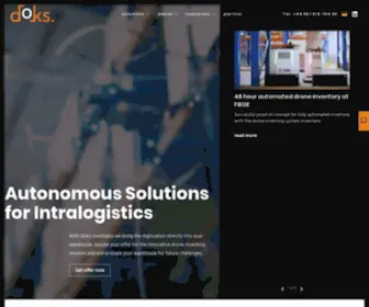 Doks-Innovation.com(Inventur & Bestand automatisch erfassen mit Drohnen) Screenshot