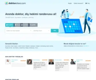 Doktorsitesi.com(Türkiye'nin) Screenshot