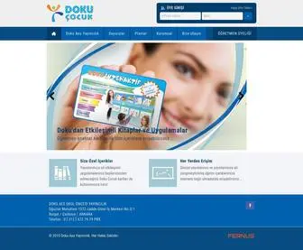 Dokucocuk.com(DOKU AES OKUL ÖNCESİ YAYINCILIK) Screenshot
