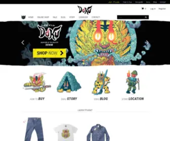 Dokujeans.com(Doku Jeans // Signature of the greatest denim) Screenshot