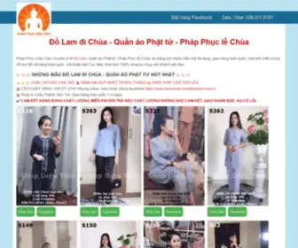 Dolamdichua.com(Đồ Lam đi Chùa) Screenshot