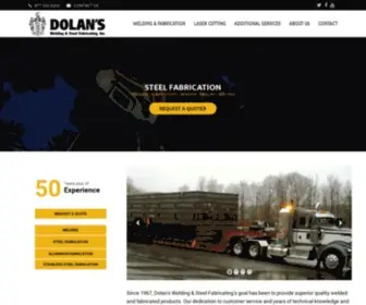 Dolanswelding.com(Dolans Welding) Screenshot