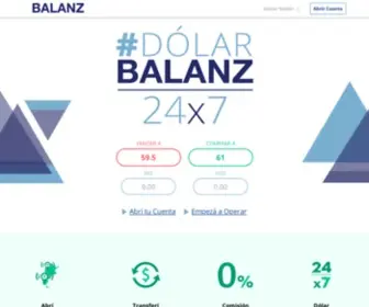 Dolarbalanz.com(Balanz) Screenshot