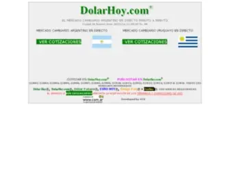 Dolarblue.com(DolarHoy.com Euro EL MERCADO CAMBIARIO ARGENTINO EN DIRECTO MINUTO A MINUTO) Screenshot