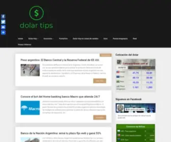 Dolartips.com(Encontrá la actualidad en finanzas) Screenshot