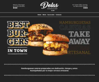 Dolas.com.ar(Burgers &amp; Beer) Screenshot