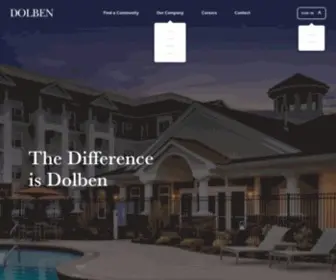 Dolben.com(The Dolben Company) Screenshot