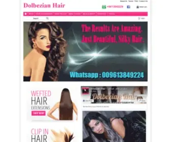 Dolbezianhair.com(Dolbezian Hair Maker) Screenshot