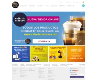 Dolce-Gusto.com.co(NESCAFÉ® Dolce Gusto® Colombia) Screenshot