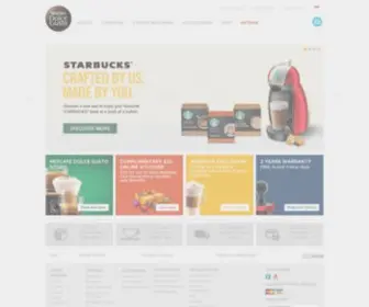 Dolce-Gusto.com.sg(Single Serve Coffee Machines & Capsules) Screenshot