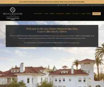 Dolce-Hayes-Mansion-Hotel.com(Hotels in San Jose CA) Screenshot