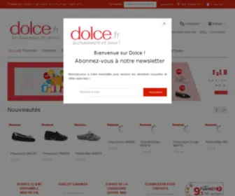 Dolce.fr(Chaussures hommes) Screenshot