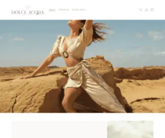 Dolceacquabeach.com(Dolce Acqua Beachwear) Screenshot