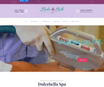 Dolcebellaspa.com.mx(Dolcebella spa en Tijuana) Screenshot