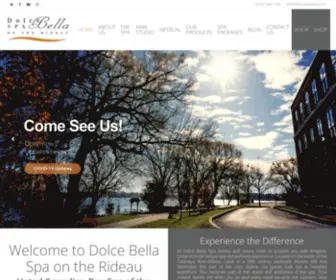 Dolcebellaspa.com(Dolce Bella Spa) Screenshot