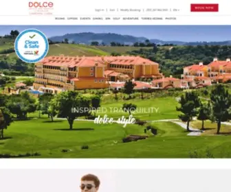 Dolcecamporeal.com(Dolce CampoReal Lisboa) Screenshot