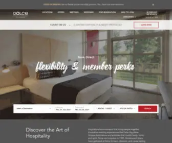 Dolcechantilly.com(Dolce Hotels) Screenshot