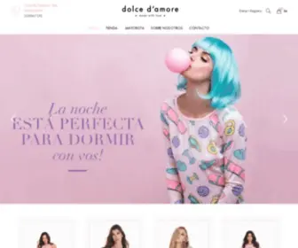 Dolcedamore.com(Pijamas con amor) Screenshot